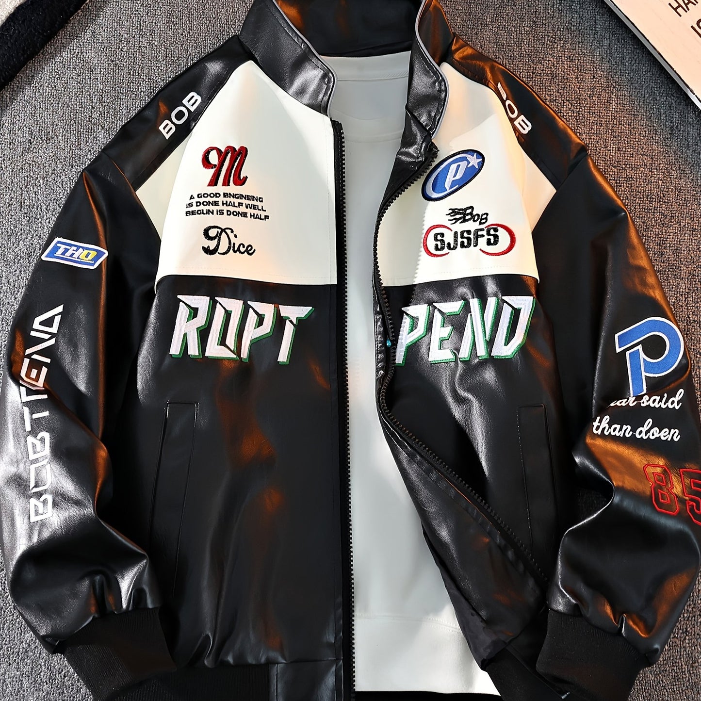 Chaqueta eco cuero Moto-core