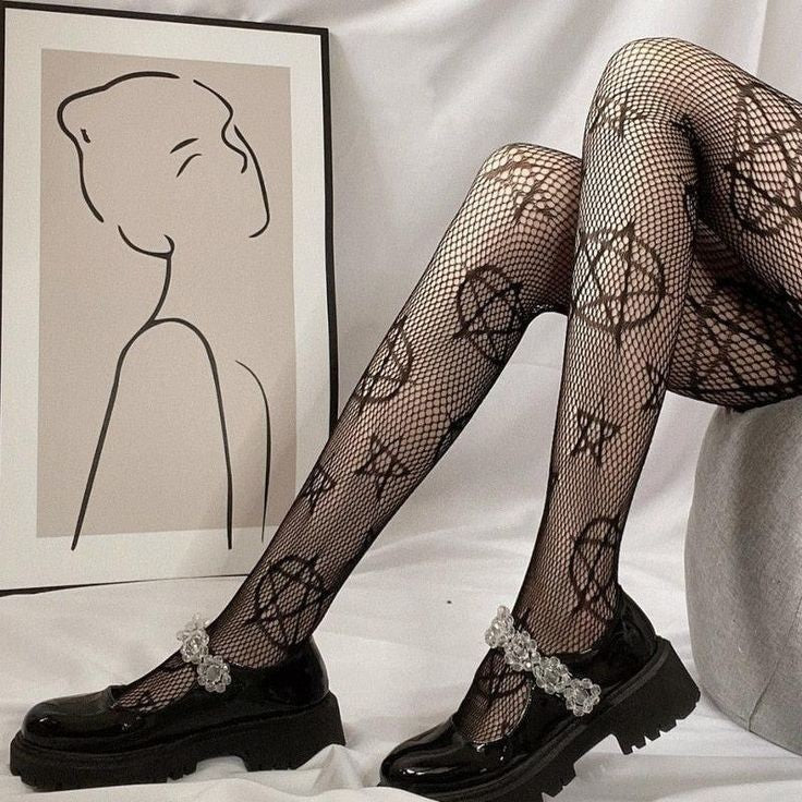 Pantys medias pentagramas