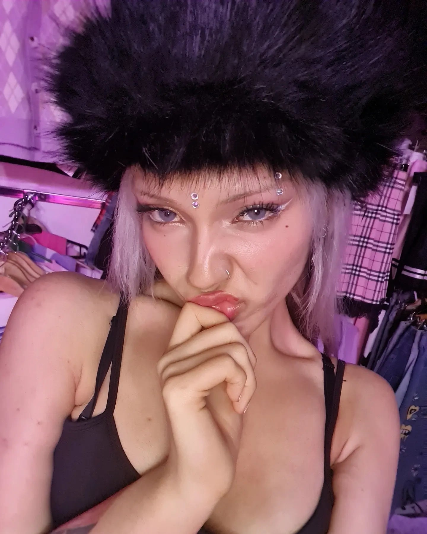 Gorro russian peludo
