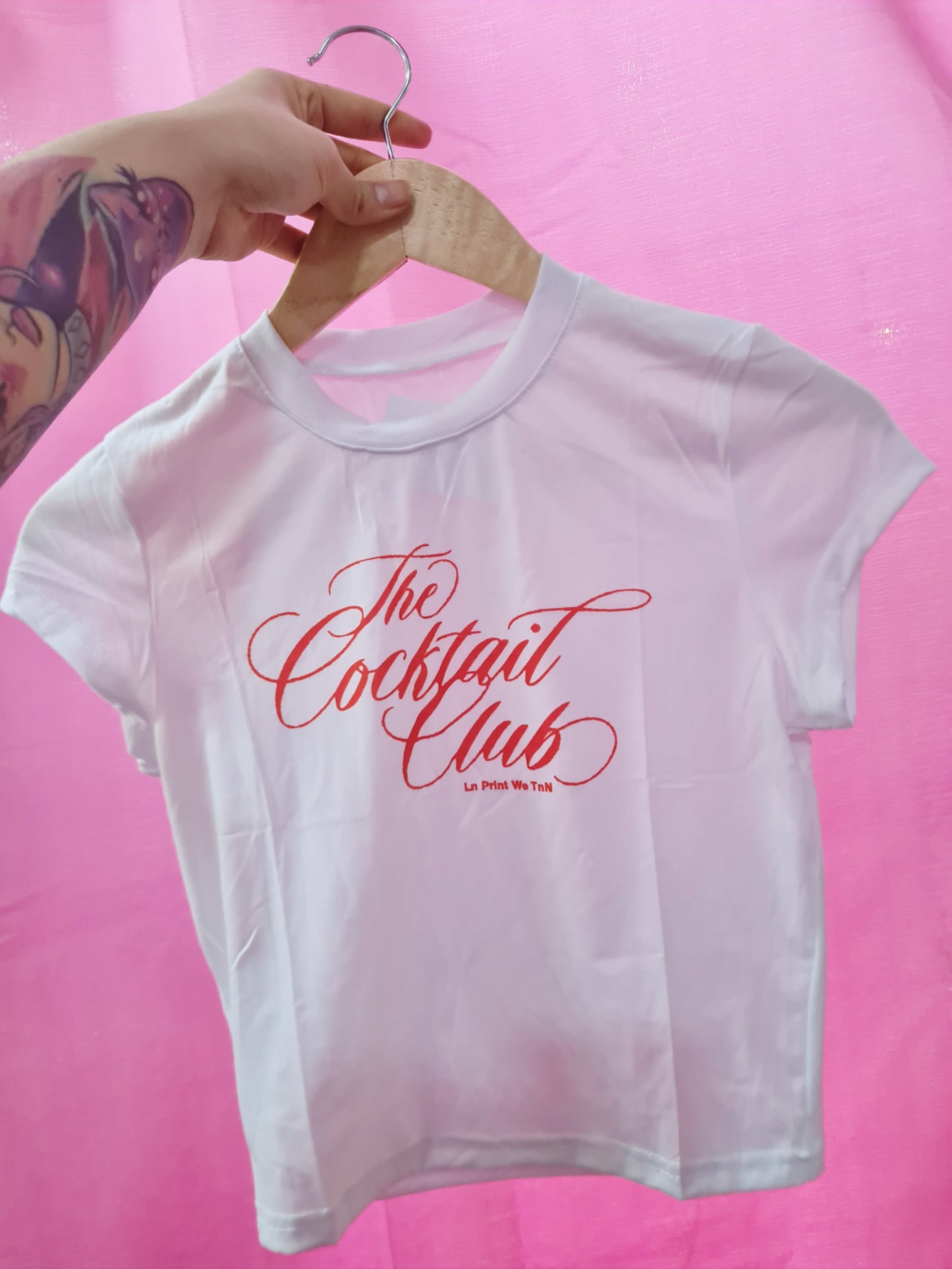 Baby tee Top Cocktail Club
