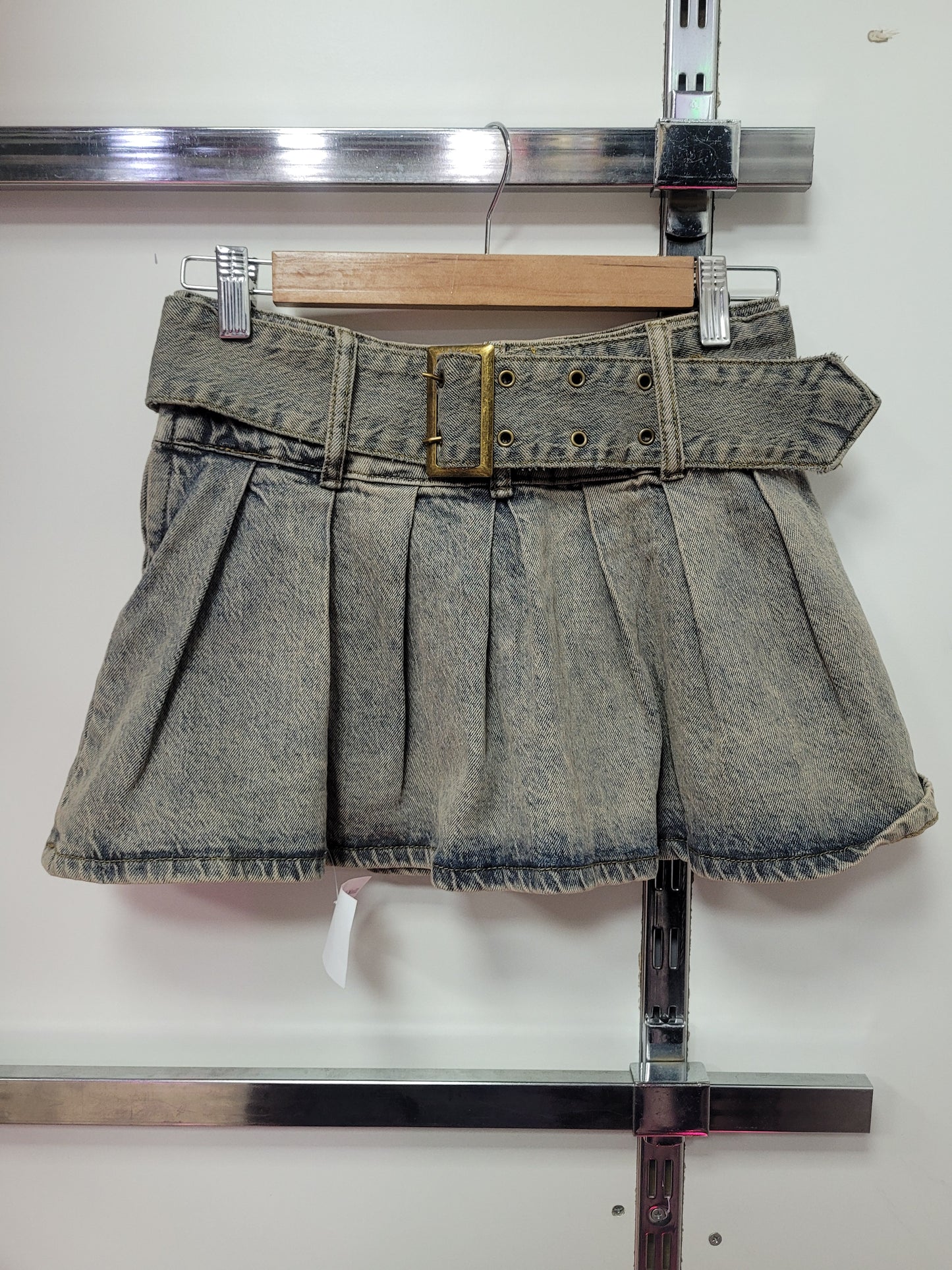 Mini Falda Denim Y2K
