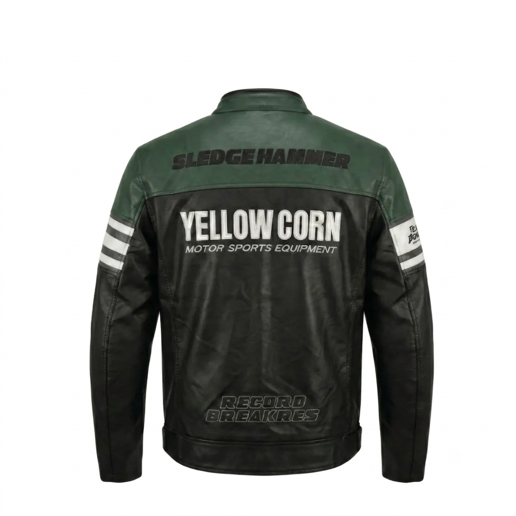 Chaqueta moto Hammer verde