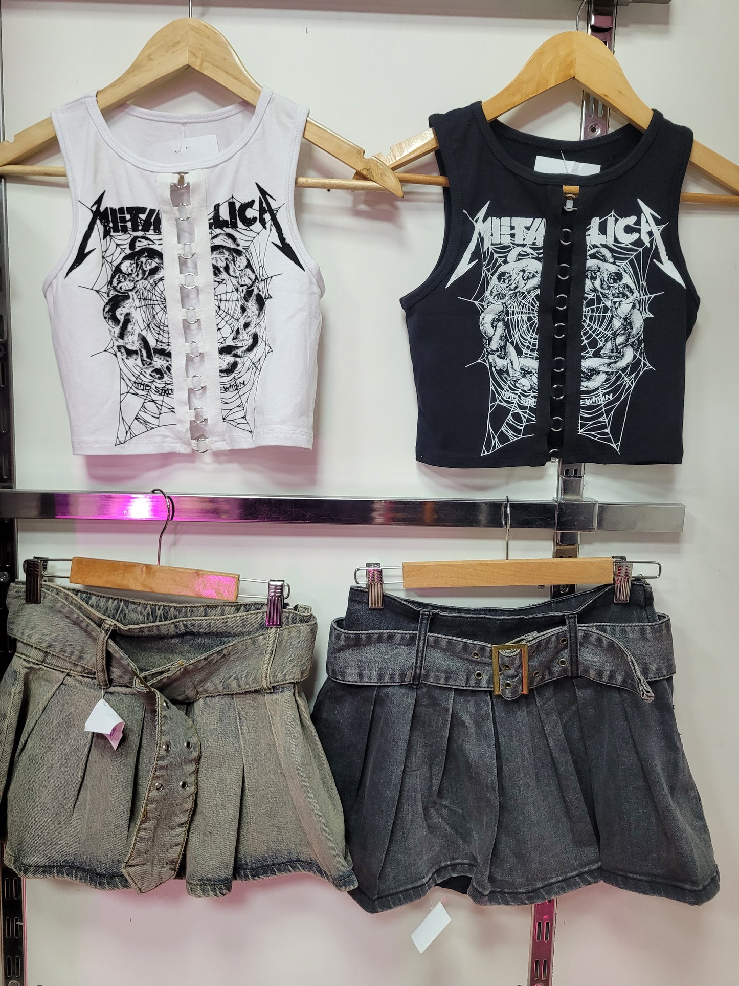 metallica tanktop argollas