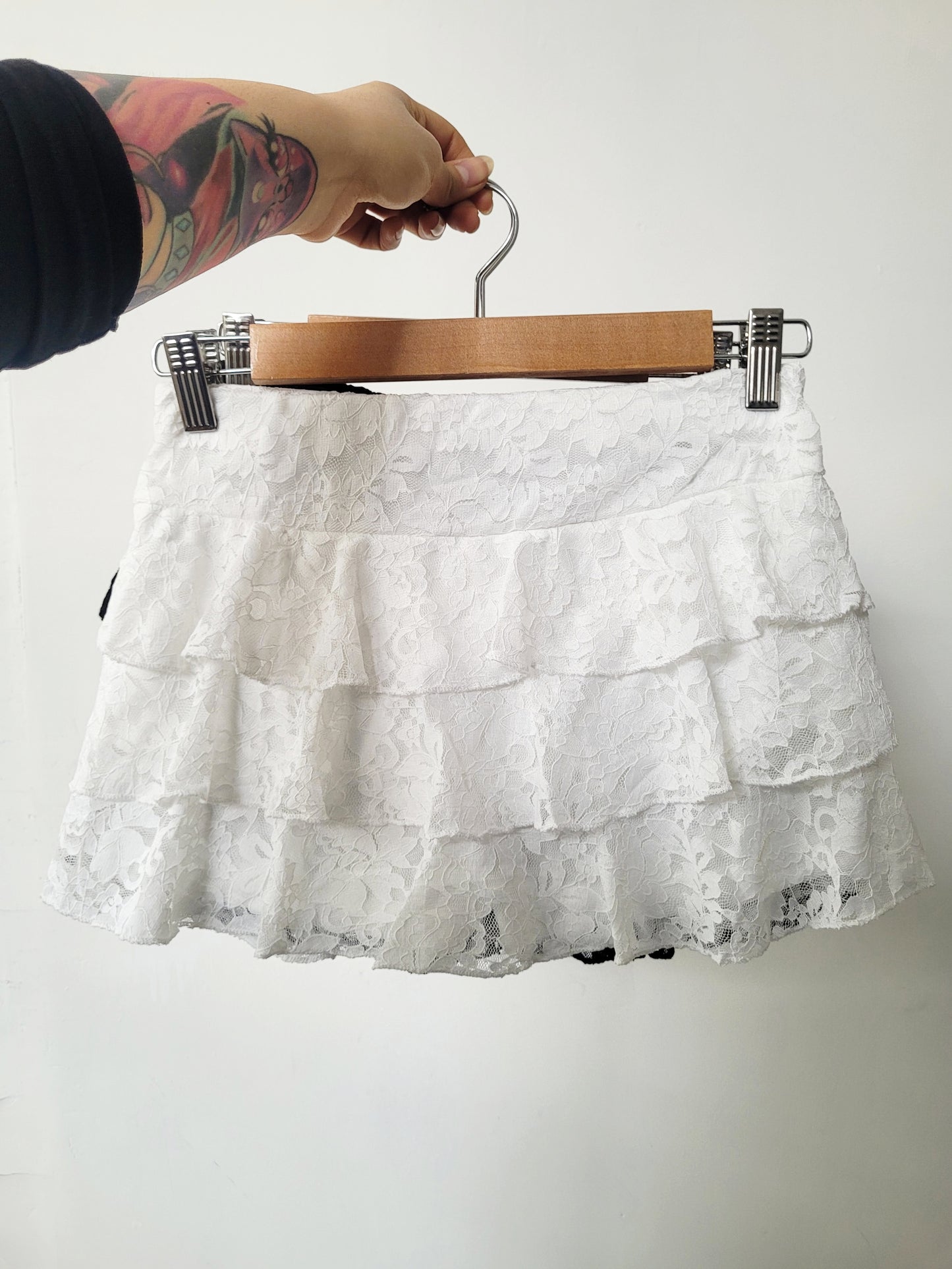 Mini Falda Encaje en capas