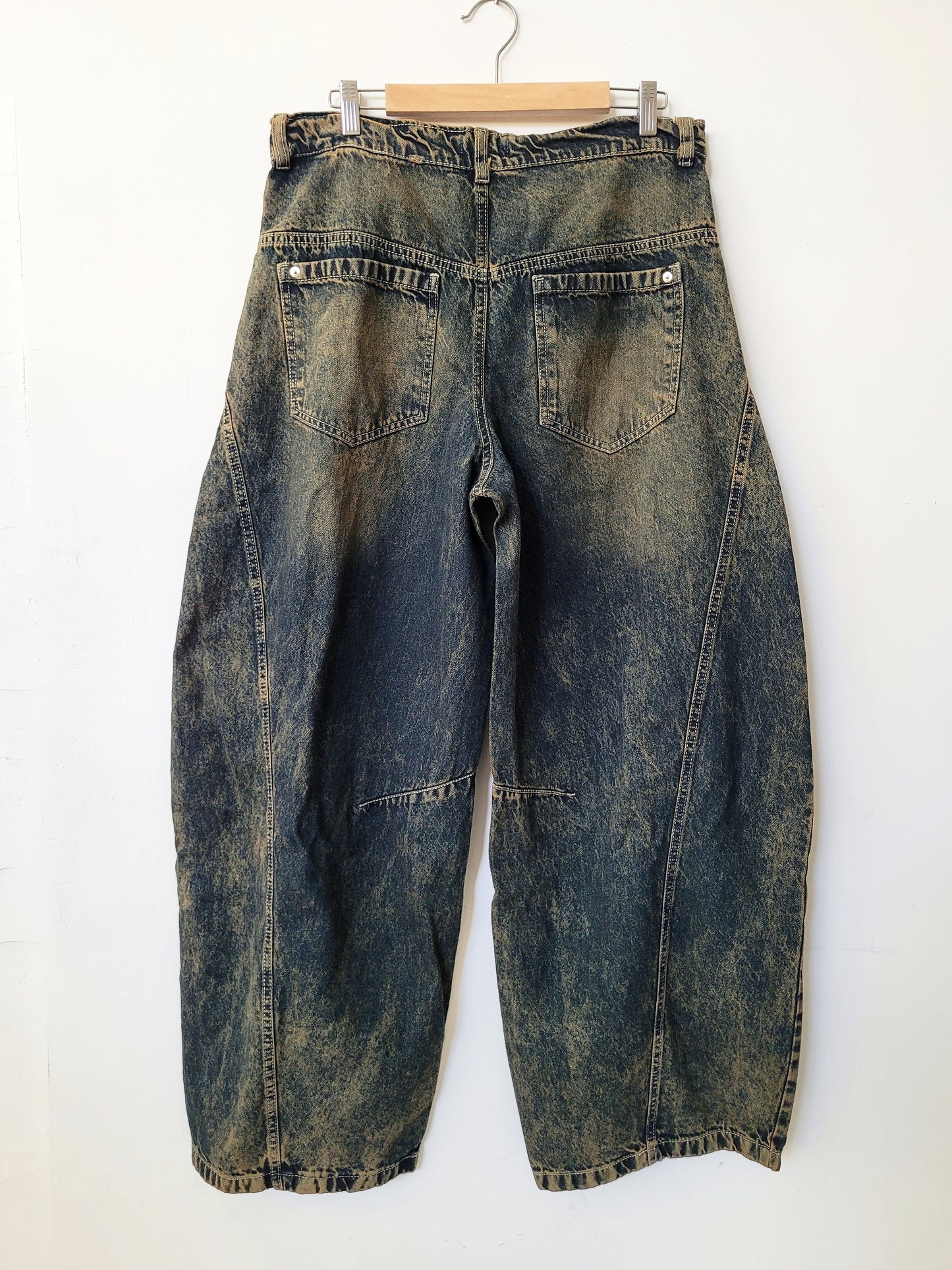 Pantalón Baggy #Ocre DESTROYED Nacional