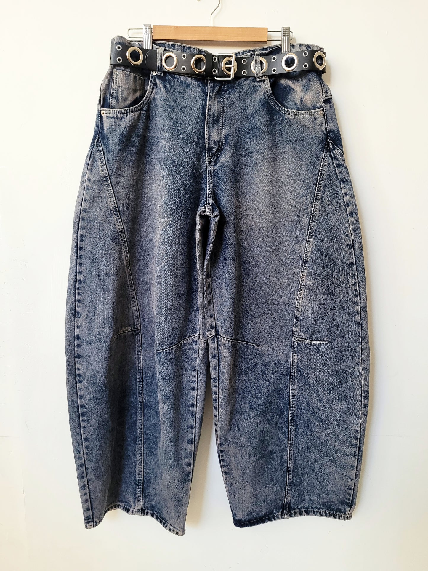 Pantalon Baggy #azul DESTROYED Nacional