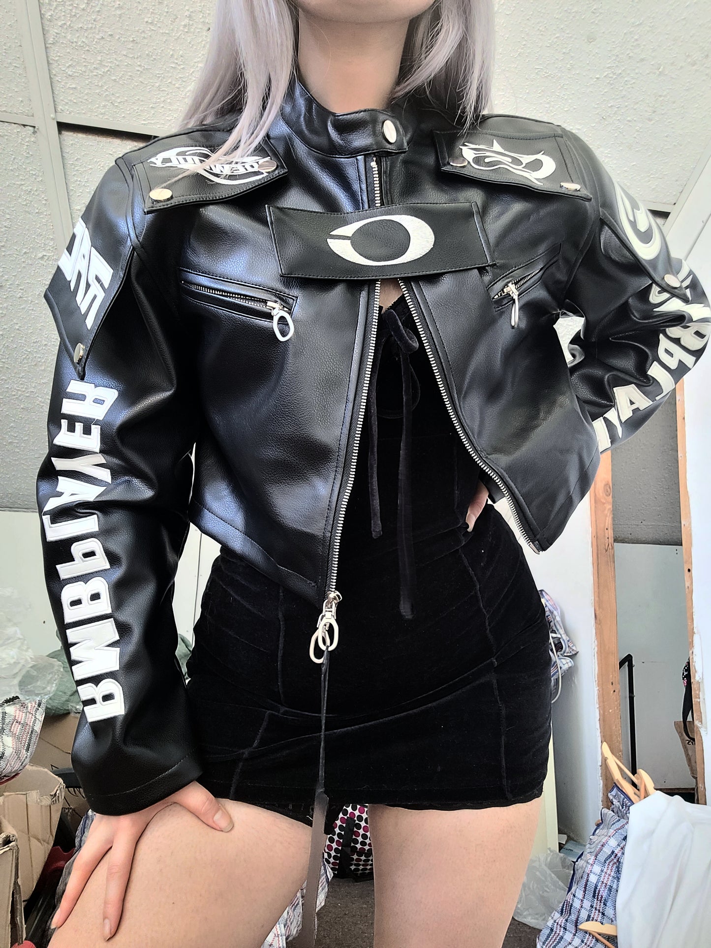 Jacket ecocuero ROCKSTAR exclusiva