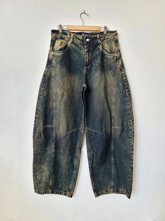 Pantalón Baggy #Ocre DESTROYED Nacional