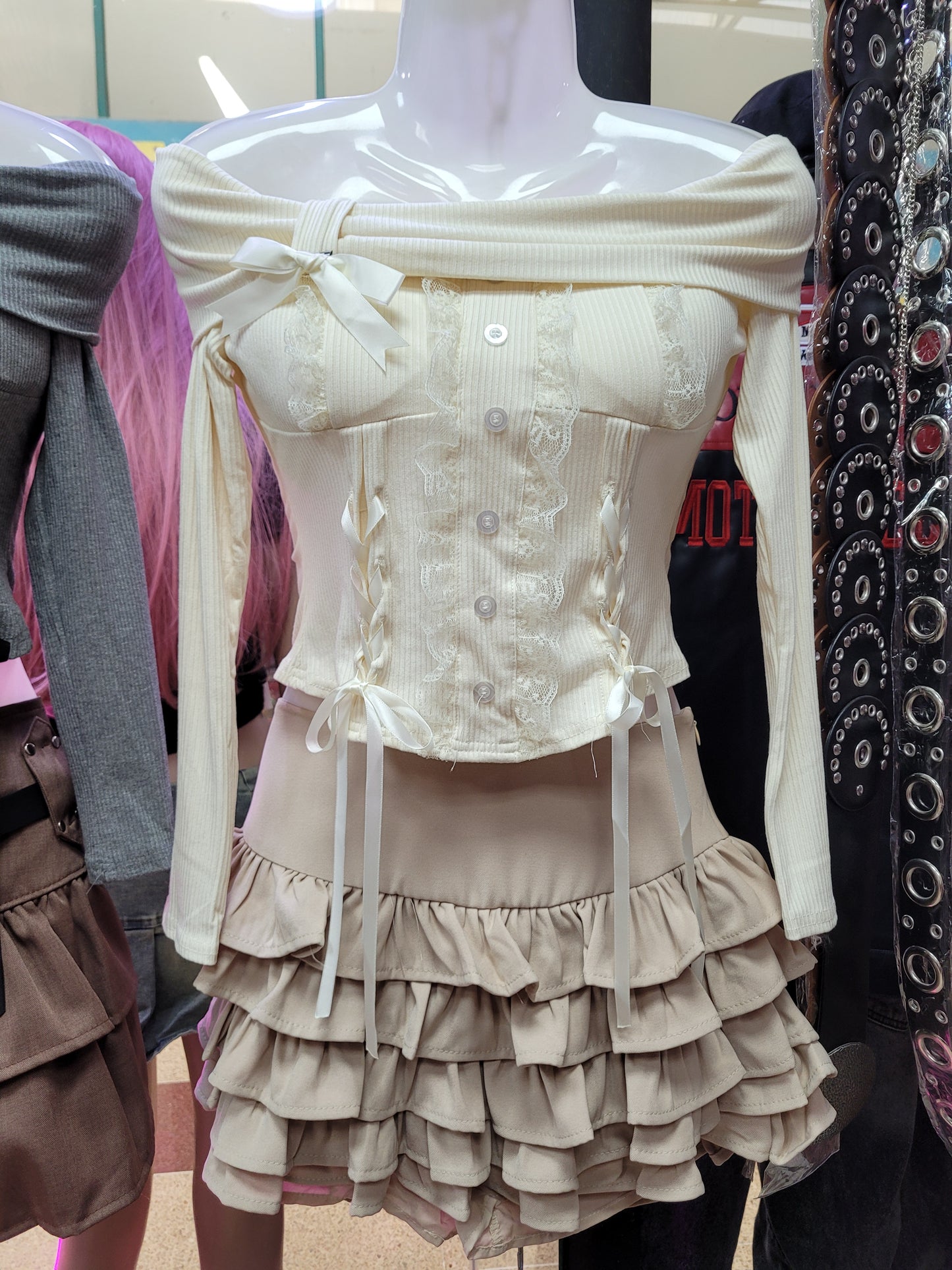 Falda choco vuelitos