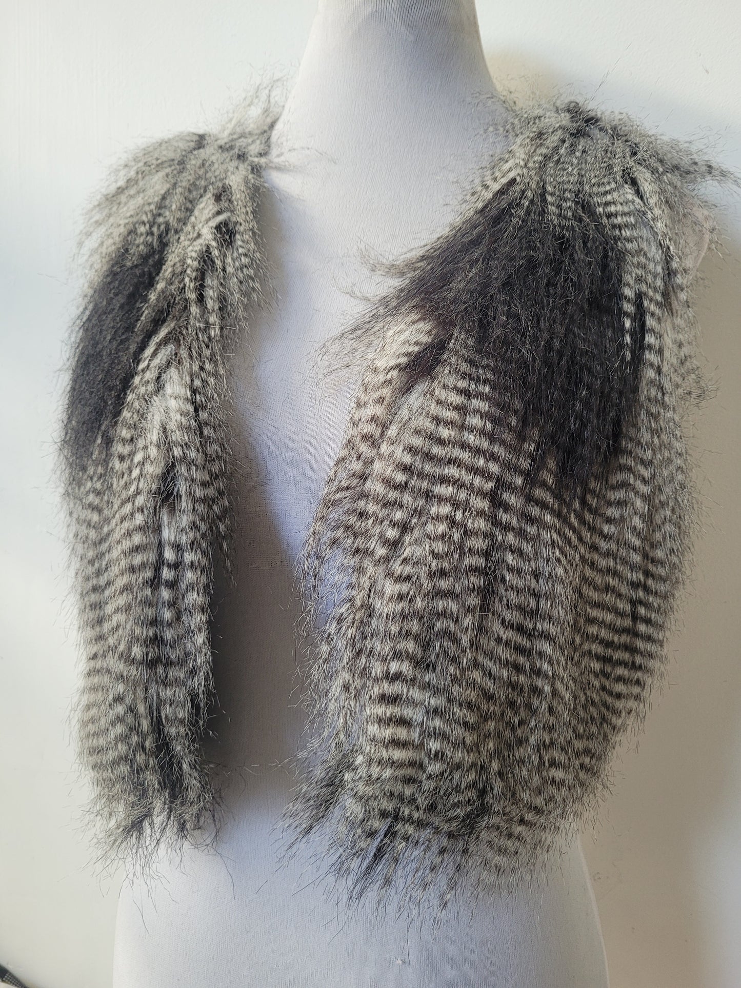 Chaleco Faux Fur "Silver Fox"