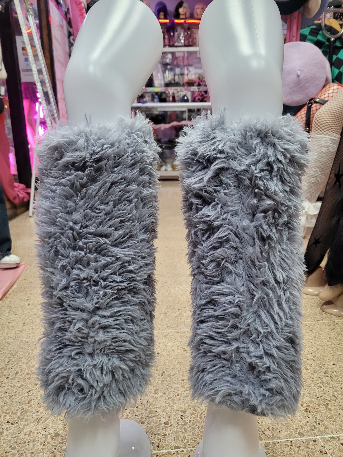 Polainas peludas fluffy 38 cm