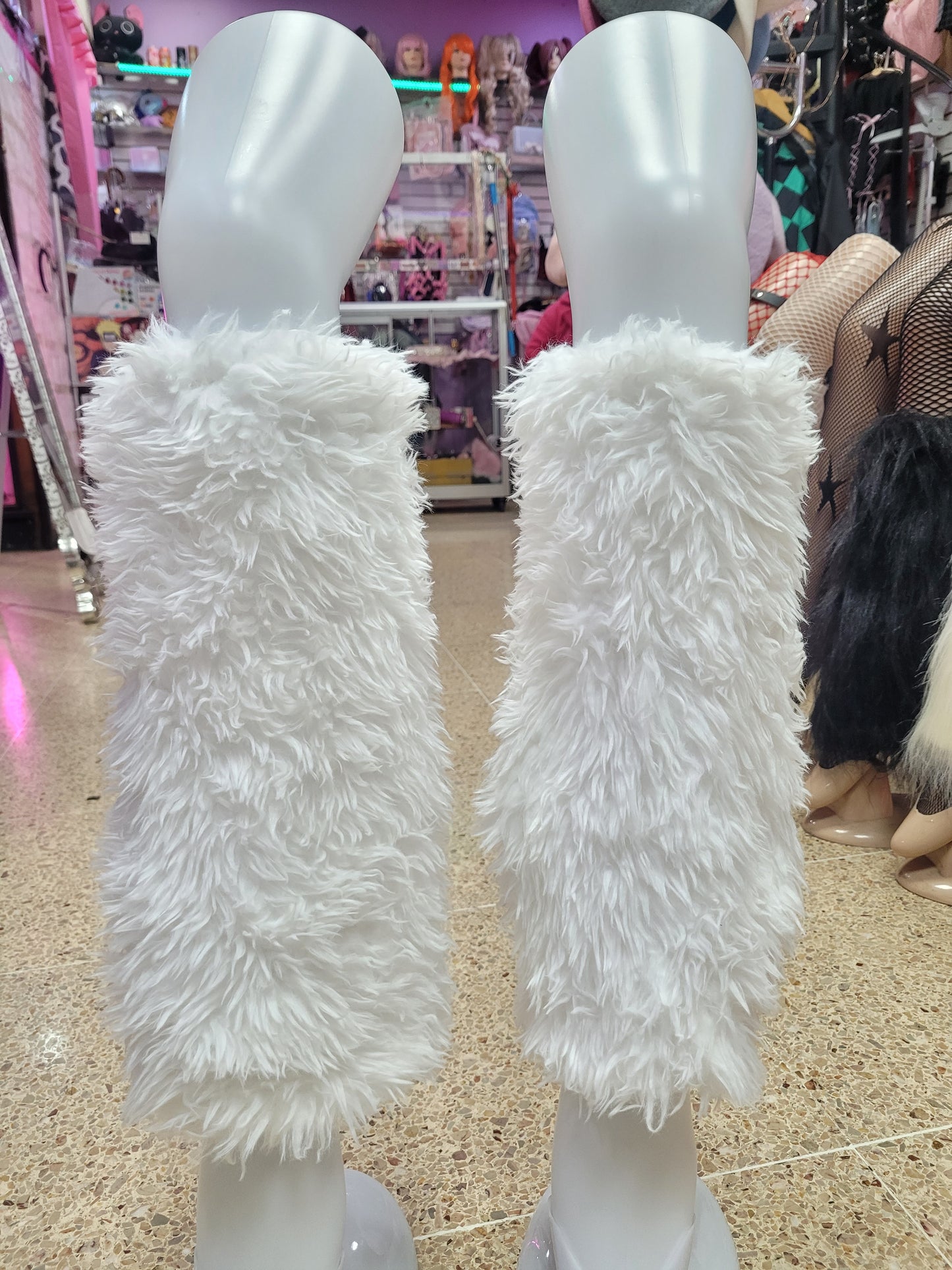 Polainas peludas fluffy 38 cm