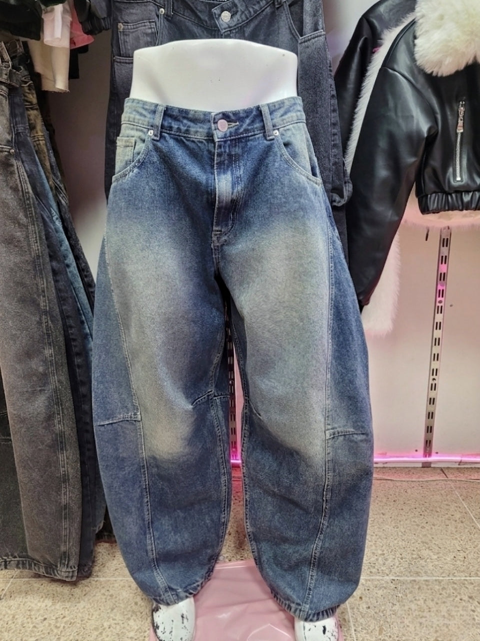 Pantalón Ultra baggy azul