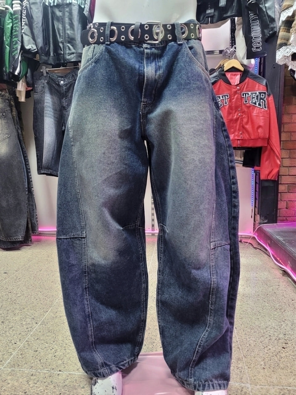Pantalón Ultra baggy azul
