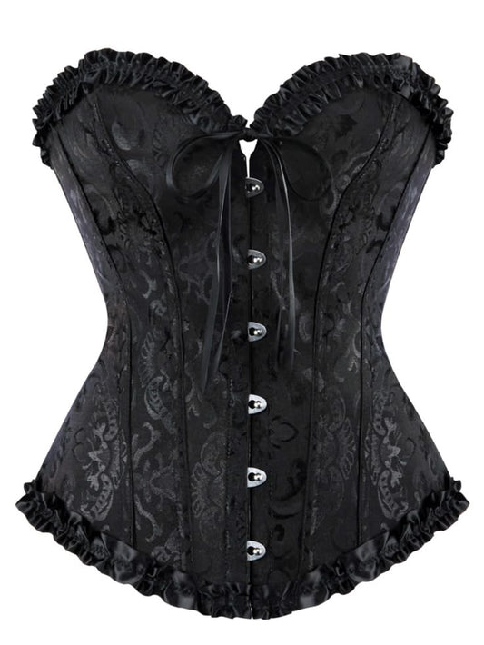 Corset Victoriano negro clasico