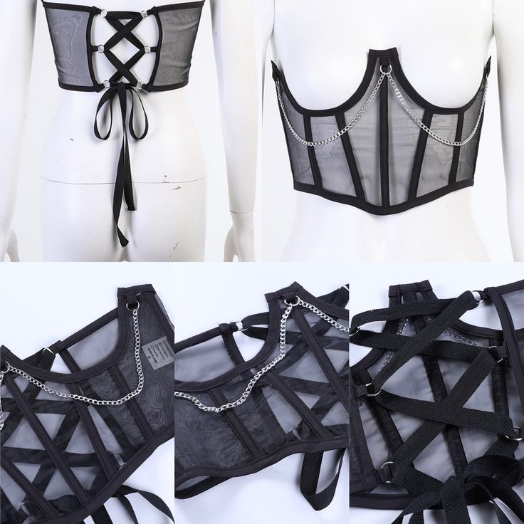 Bustier Corset cadenas