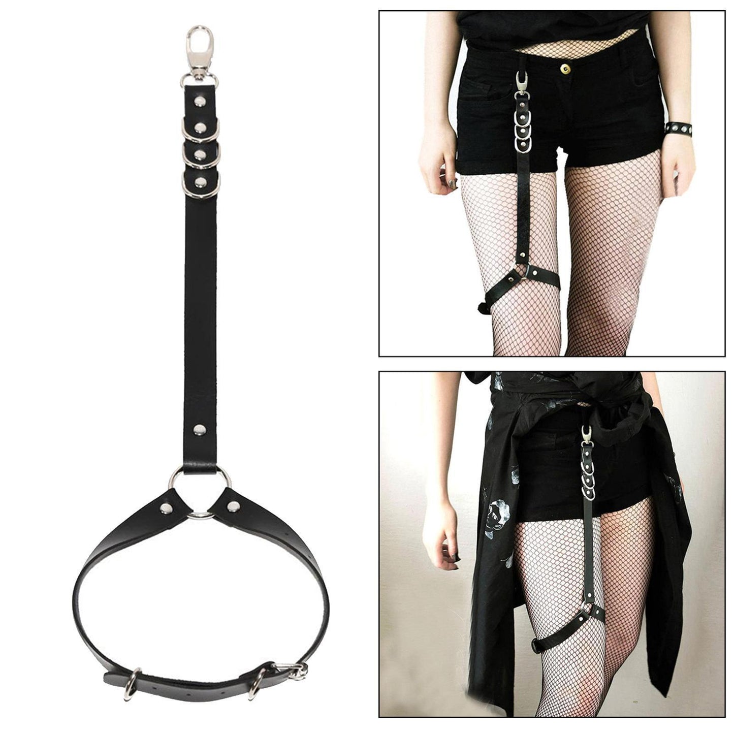 Arnes de pierna largo enganchable