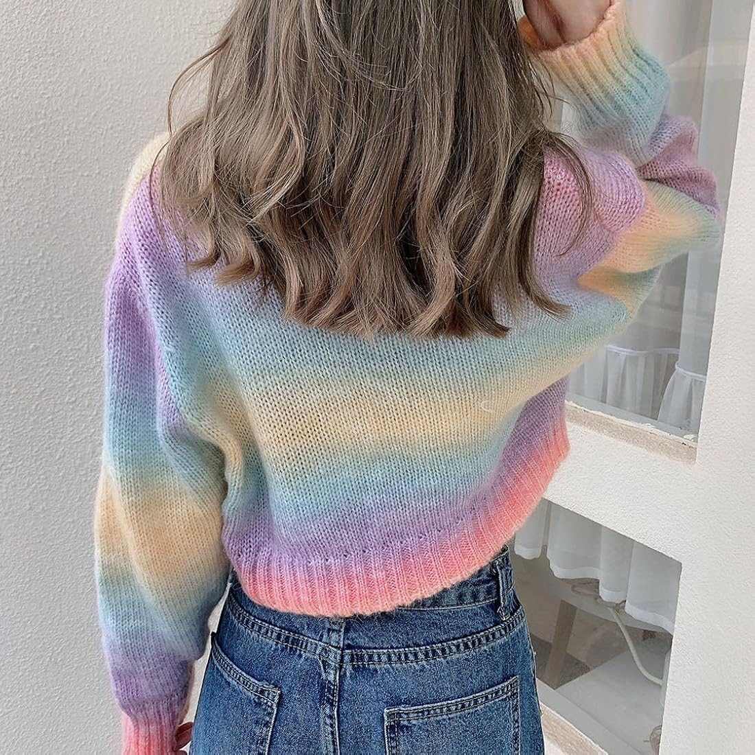 Chaleco cropped Tye Dye