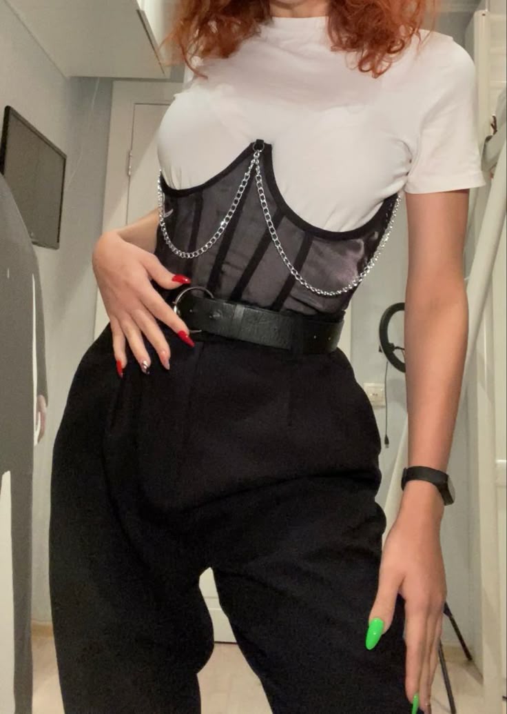 Bustier Corset cadenas