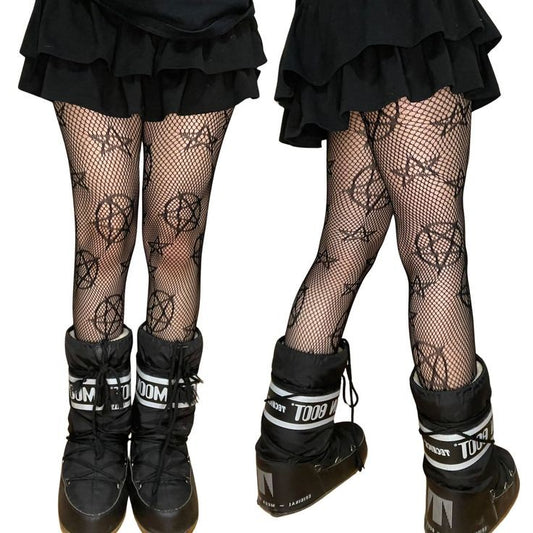 Pantys medias pentagramas