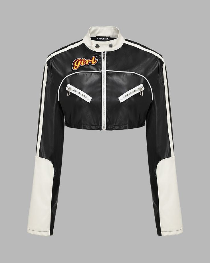 racergirl chaqueta crop