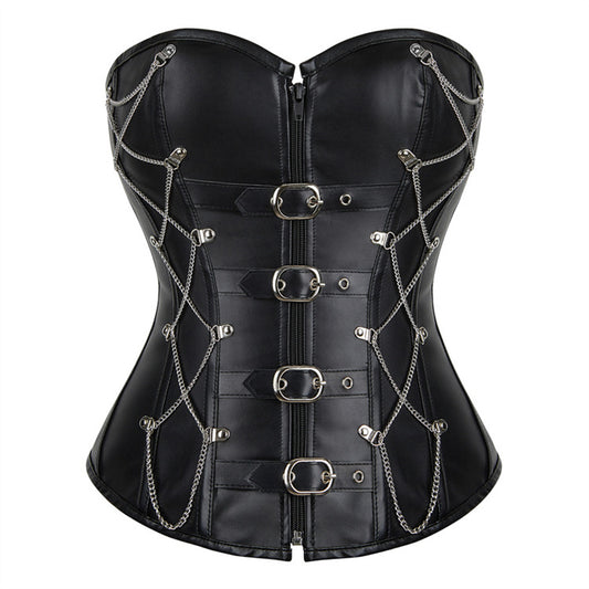 Corset Dark ecocuero