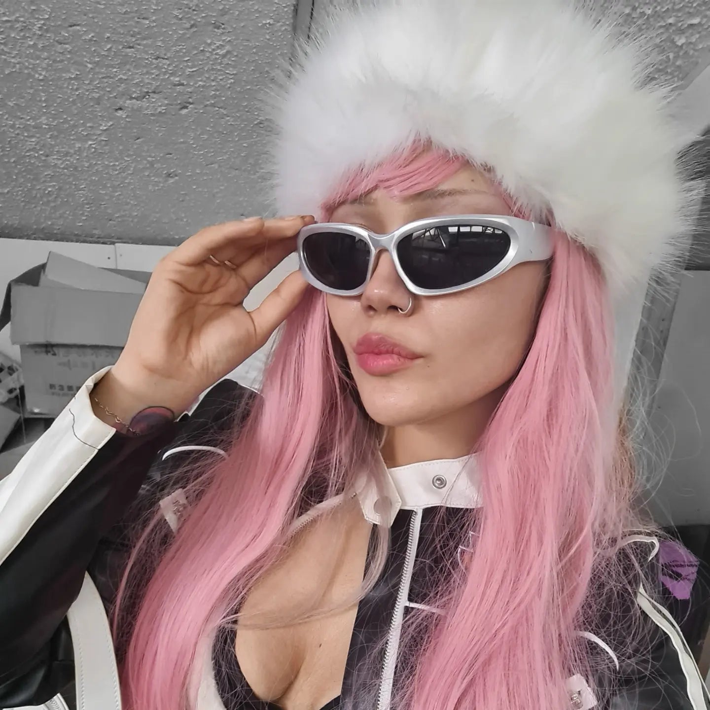 Gorro russian peludo