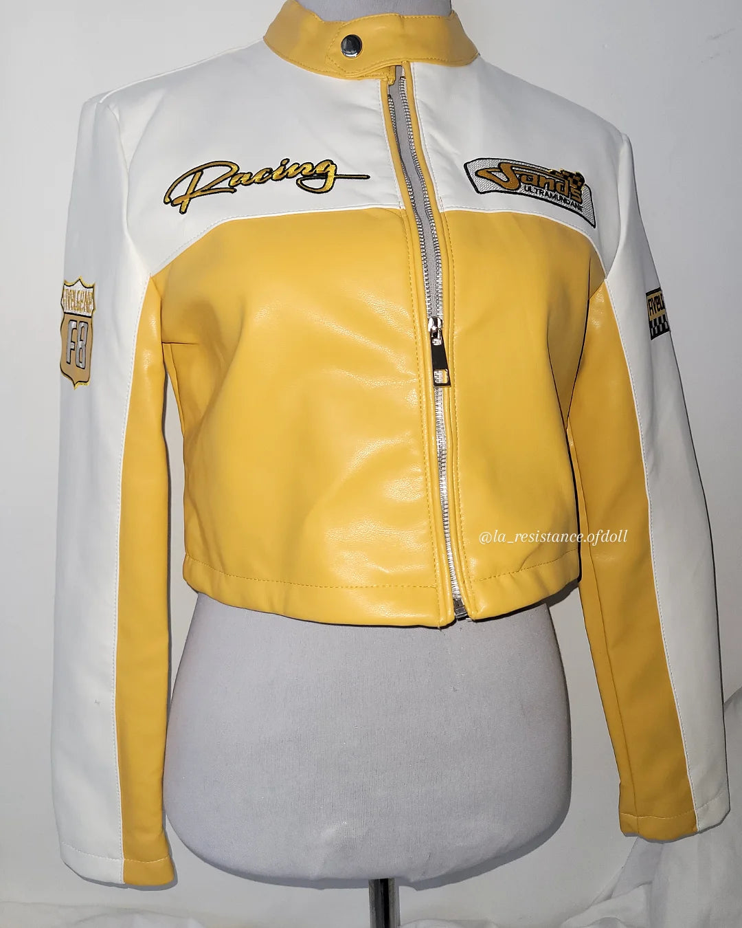 Formula 8 Jacket eco-cuero