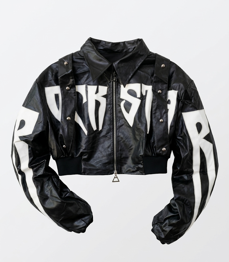 Chaqueta rockstar 2ver. exclusiva ecocuero