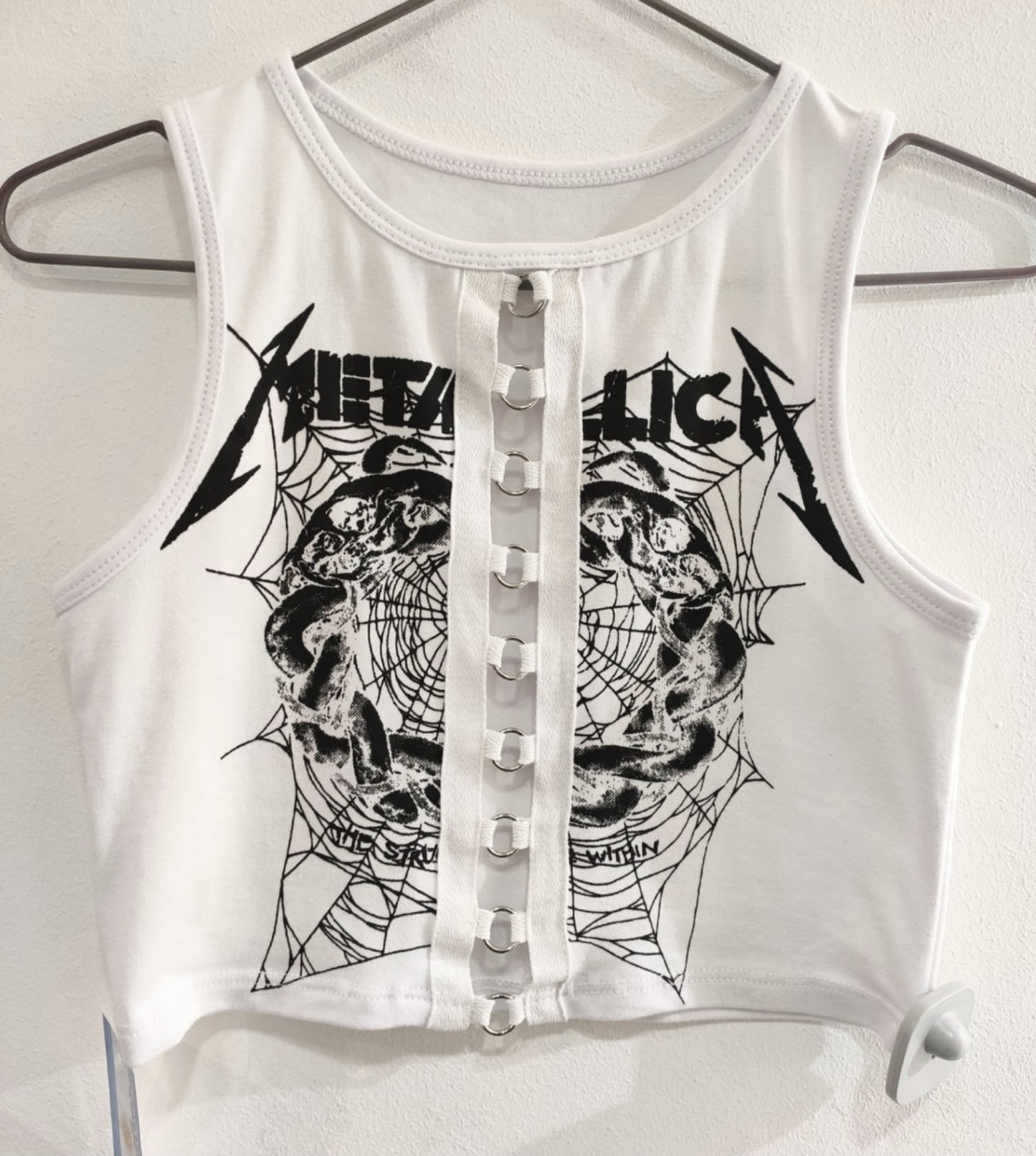 metallica tanktop argollas
