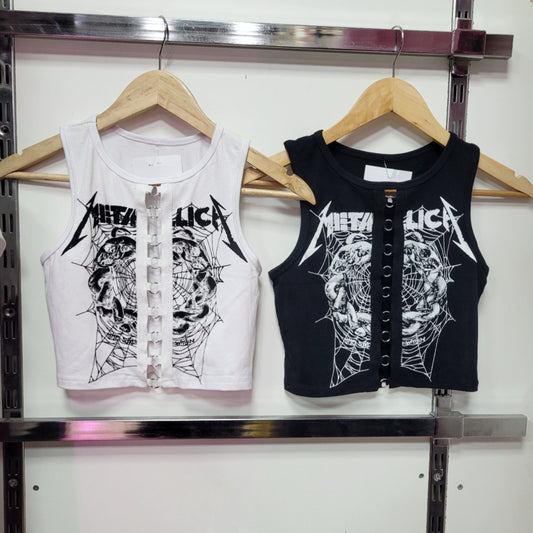 metallica tanktop argollas