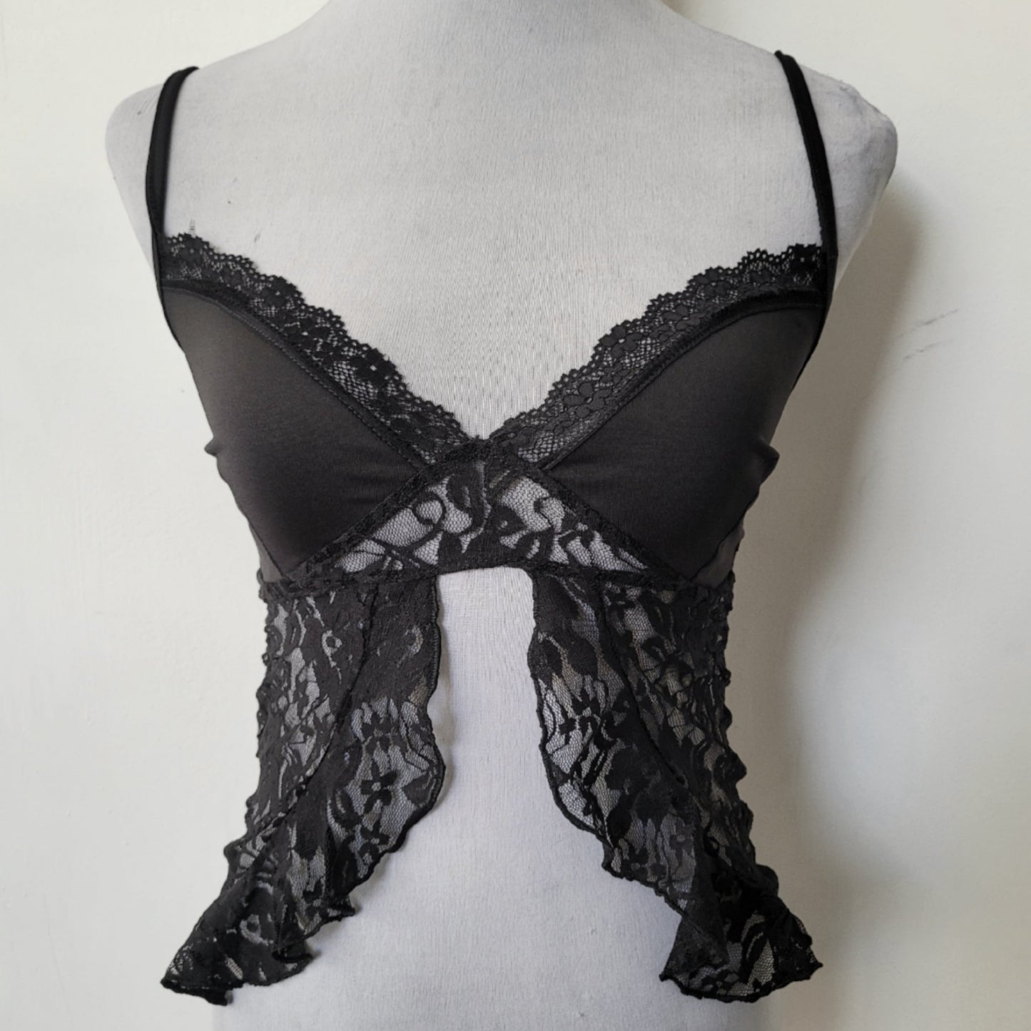 Top camisola encaje