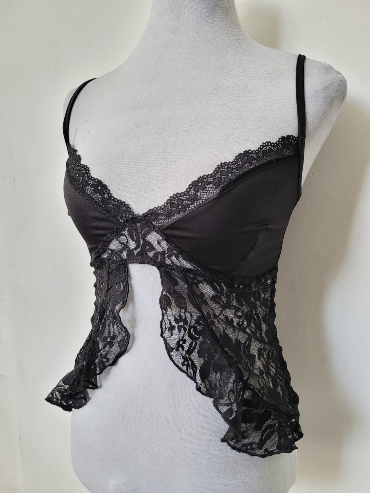 Top camisola encaje