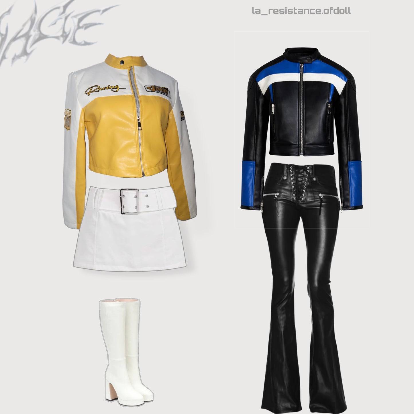 Formula 8 Jacket eco-cuero