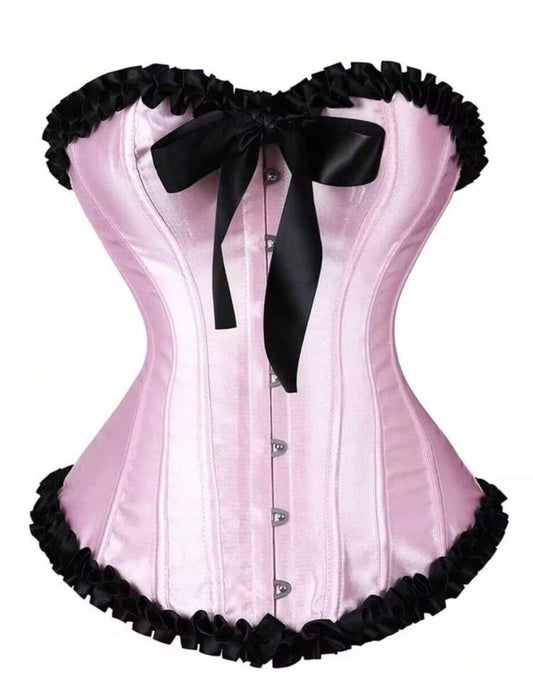 Corset ribbon satinado