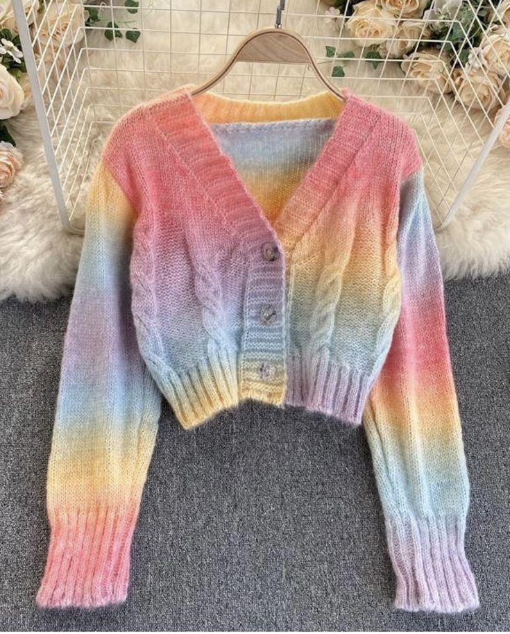 Chaleco cropped Tye Dye