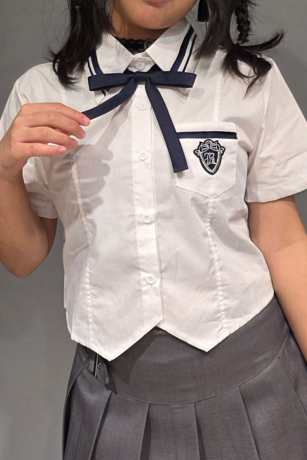 Blusa preppy j-fashion