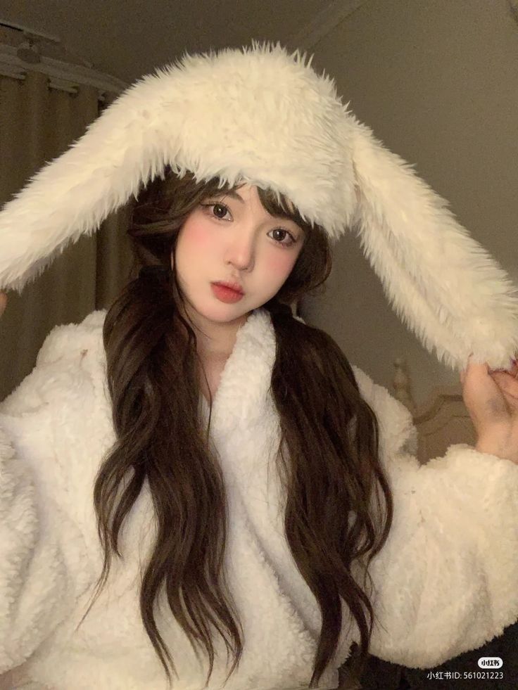 Beannie bunny Peludito blanco