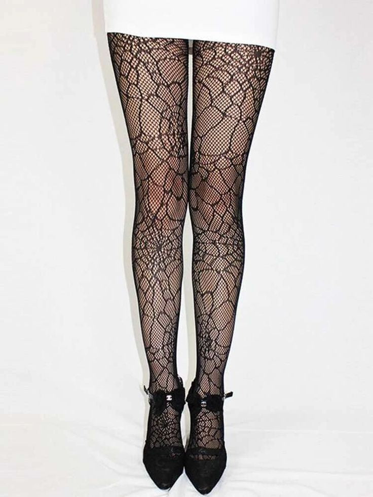 Pantys medias tela de araña