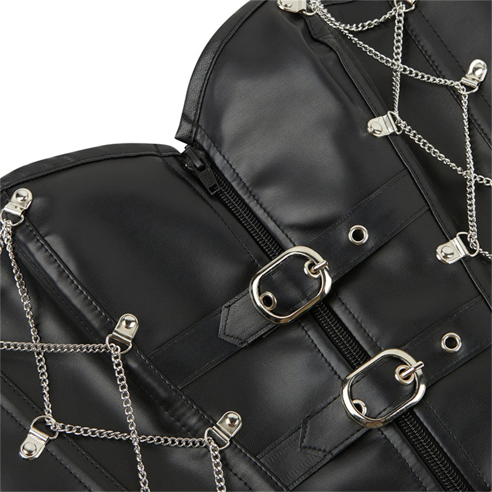 Corset Dark ecocuero