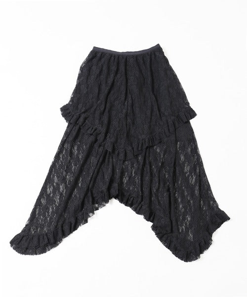 Falda midi encaje japan