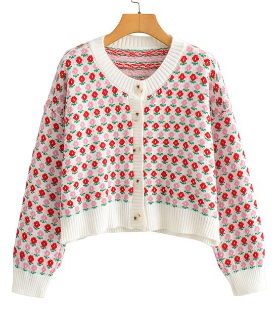 Chaleco vintage Floral