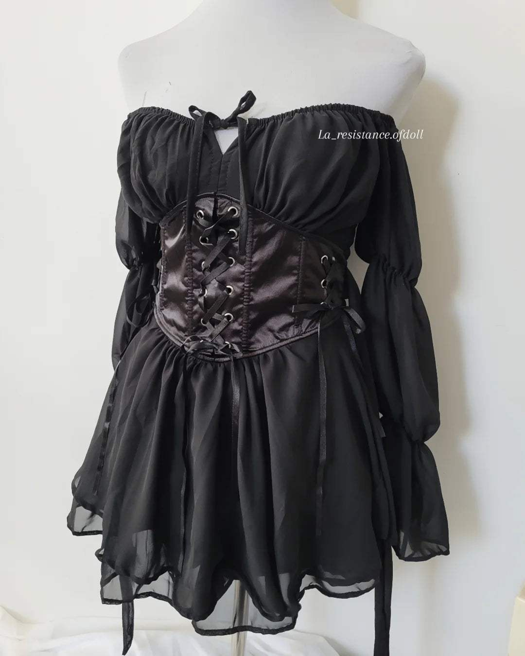 Vestido Corset Hada negro