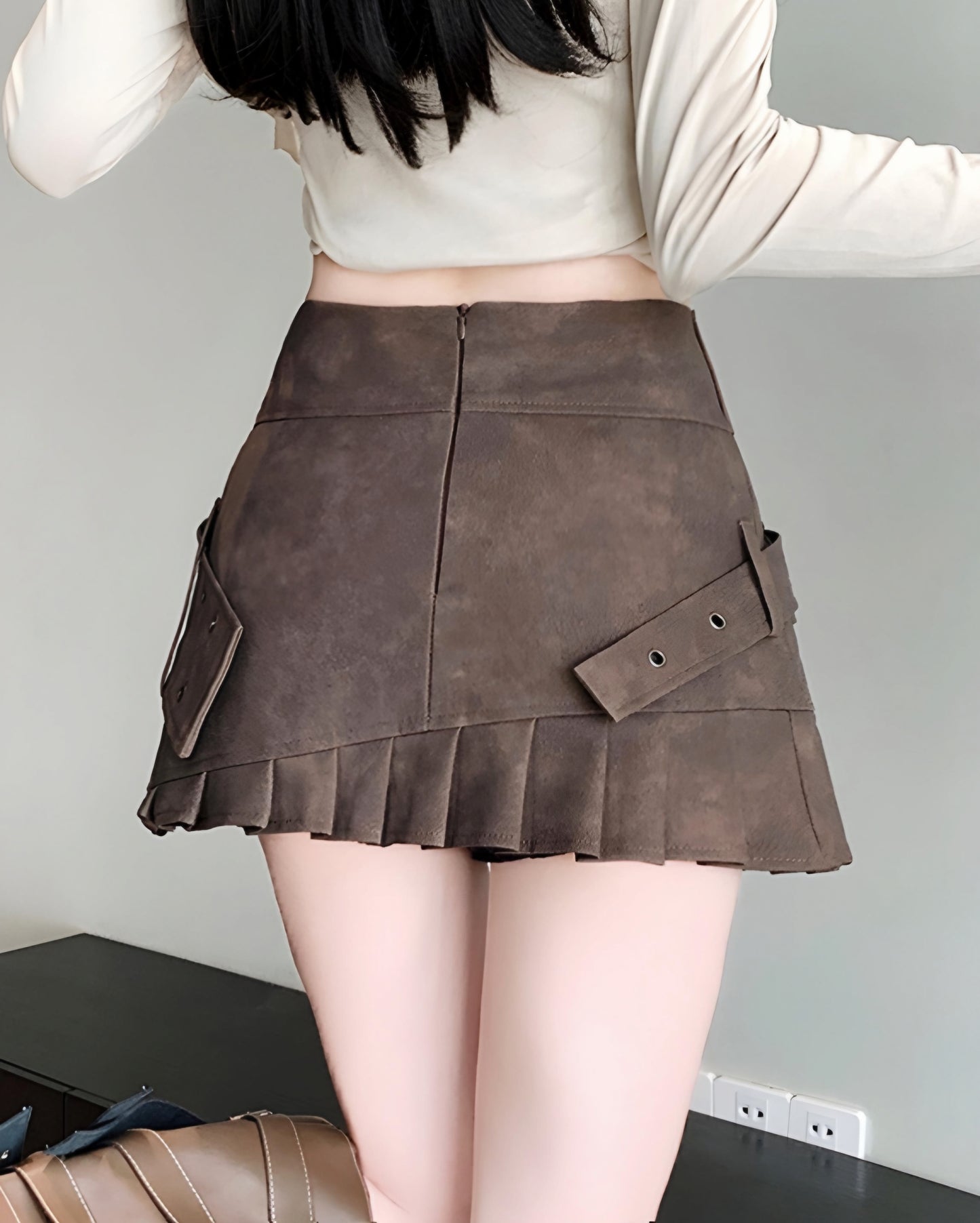 Falda Correas cruzadas