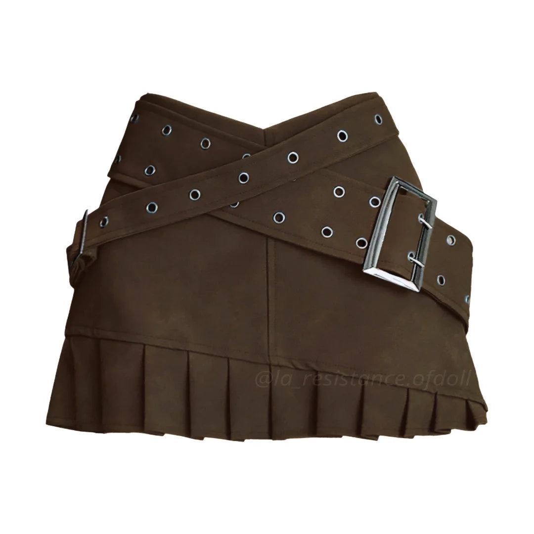 Falda Correas cruzadas