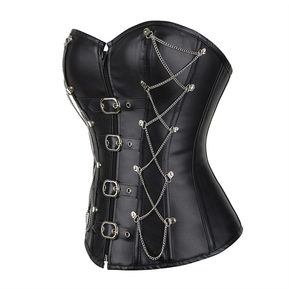 Corset Dark ecocuero