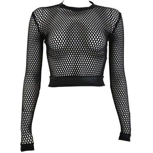 Top de red transparente