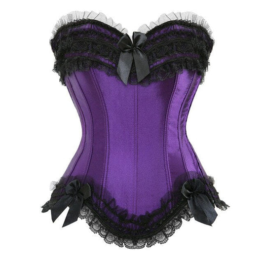 Corset Moulin Rouge morado